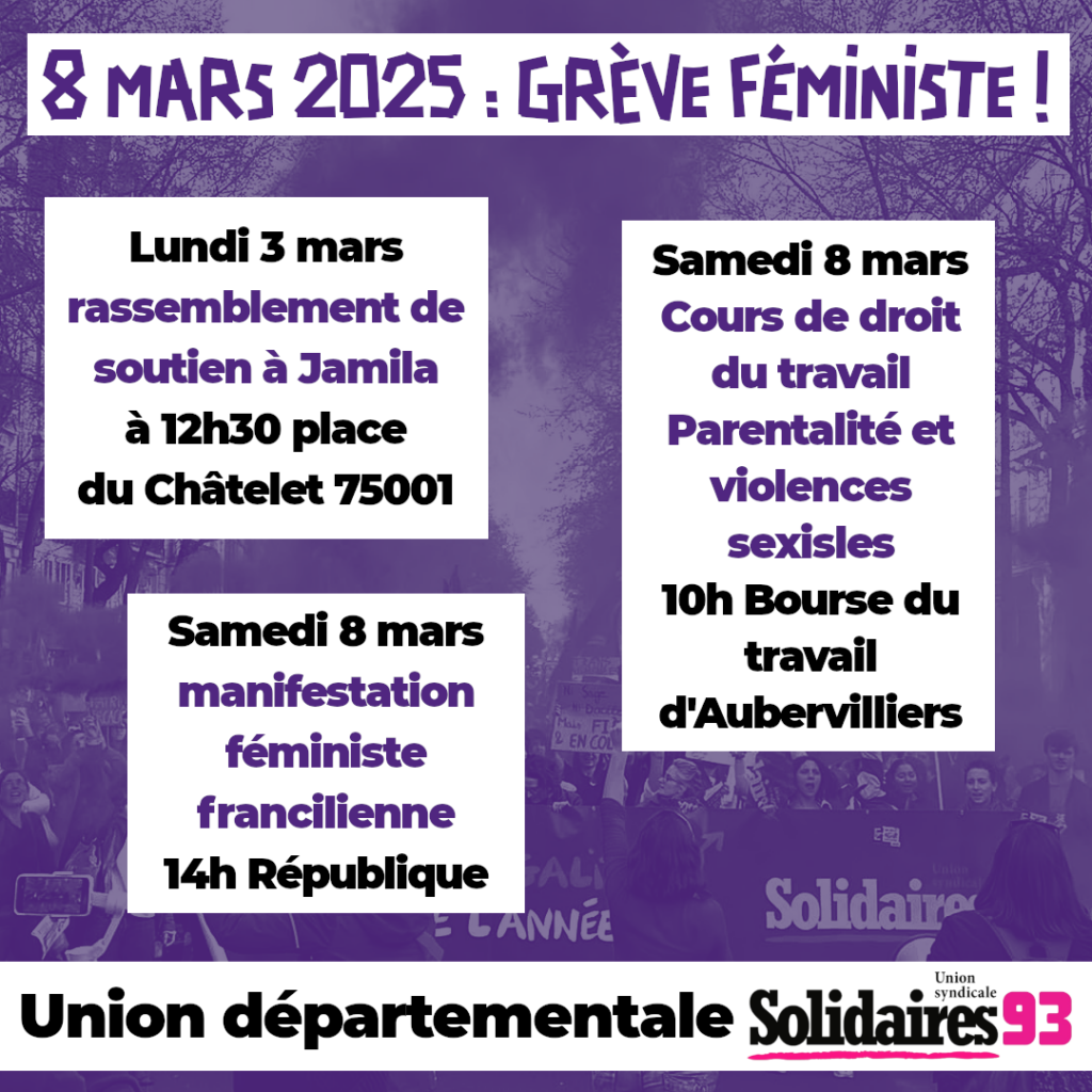 Mars Gr Ve F Ministe Union Syndicale Solidaires Seine